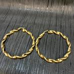 14k gouden wokkels oorbellen nieuw
