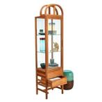 Pols Potten cabinet Juultje-vitrine kast, Ophalen, Met plank(en), 200 cm of meer, Glas