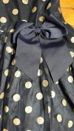 Feestjurk met gouden stippen maat 128, Kinderen en Baby's, Kinderkleding | Maat 128, Meisje, H&M, Ophalen of Verzenden, Zo goed als nieuw