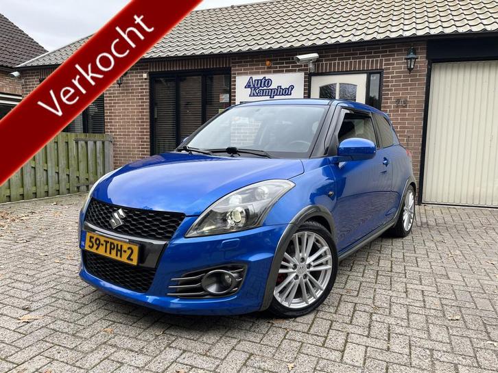Suzuki Swift 1.6 Sport Leer Xenon Navi 17" (bj 2012), Auto's, Suzuki, Bedrijf, Swift, ABS, Achteruitrijcamera, Airbags, Airconditioning