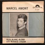 Marcel Amont - Blue, Blanc, Blond Vinyl Single, Gebruikt, 7 inch, Single, Ophalen of Verzenden