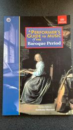 A performer’s guide to music of the Baroque Period, Ophalen of Verzenden, Zo goed als nieuw, Artiest