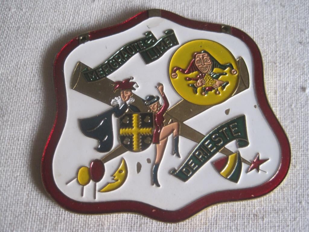 carnavals medaille de reiste magrate, Ophalen of Verzenden, Overige materialen