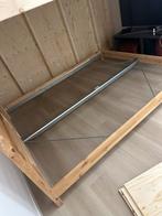 Tweepersoonsbed 1,60x200 cm IKEA Tarva, Ophalen, Bruin, Grenen, Tweepersoons