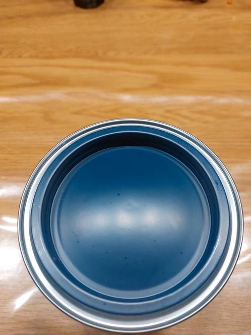 Zijdeglans kwaliteitsverf DiepBlauw 4800, Doe-het-zelf en Verbouw, Verf, Beits en Lak, Nieuw, Verf, Minder dan 5 liter, Ophalen of Verzenden