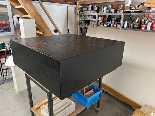 Kubus tafel | bloktafel | nieuwe bloktafel zwart | ACTIE!, Huis en Inrichting, Tafelonderdelen, Nieuw, 50 tot 100 cm, Rechthoekig