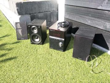 Radio CD DVD Stereo HDMI Audioset HiFi sytem Panasonic  beschikbaar voor biedingen