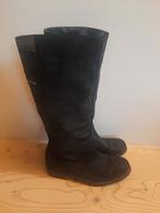 Laarzen leer lang zwart van G Star Maat 40, Kleding | Dames, Schoenen, Hoge laarzen, Zwart, Ophalen of Verzenden, Zo goed als nieuw