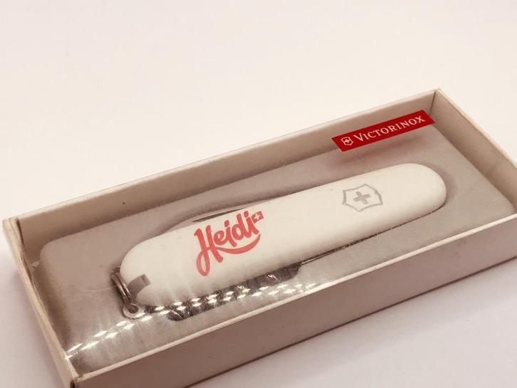 Victorinox Heidi Swiss white 84mm Bantam NEW, Caravans en Kamperen, Kampeergereedschap, Nieuw, Verzenden