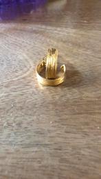22 karaat gouden oorbellen 916 echt gouden creolen, Ophalen, Zo goed als nieuw, Goud