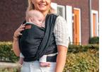 Bykay draagdoek geweven katoen, Overige merken, Draagdoek, Ophalen of Verzenden, Zo goed als nieuw