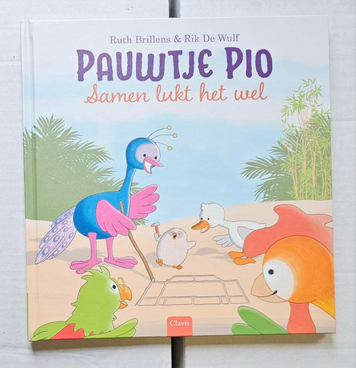 Ruth Brillens - Pauwtje Pio samen lukt het wel, Boeken, Prentenboeken en Plaatjesalbums, Nieuw, Ophalen of Verzenden