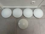 Plafondlampen met bewegingssensor, Ophalen, Gebruikt, Glas