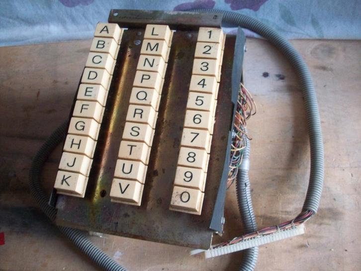 toetsenbord ami mm reeks, Verzamelen, Automaten | Jukeboxen, Gebruikt, Ami, 1970 tot heden, Ophalen of Verzenden