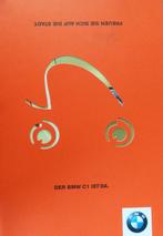 Folder Der BMW C1 ist da 02/ 2000 + Bijlage D, Motoren, Handleidingen en Instructieboekjes, Ophalen of Verzenden, BMW