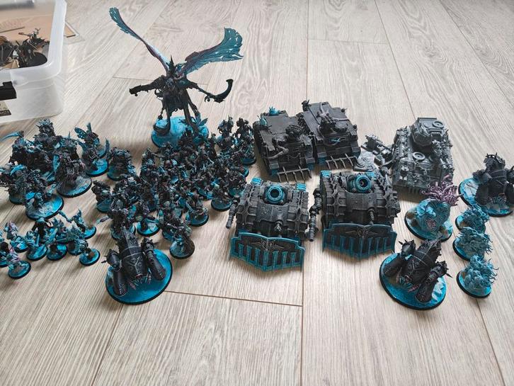 Death Guard army., Hobby en Vrije tijd, Wargaming, Gebruikt, Warhammer 40000, Figuurtje(s), Ophalen of Verzenden