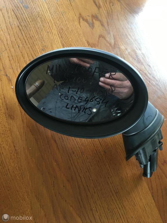 Buitenspiegel links wit Mini I ('01-'06), Auto-onderdelen, Spiegels, Mini, Gebruikt, Ophalen of Verzenden