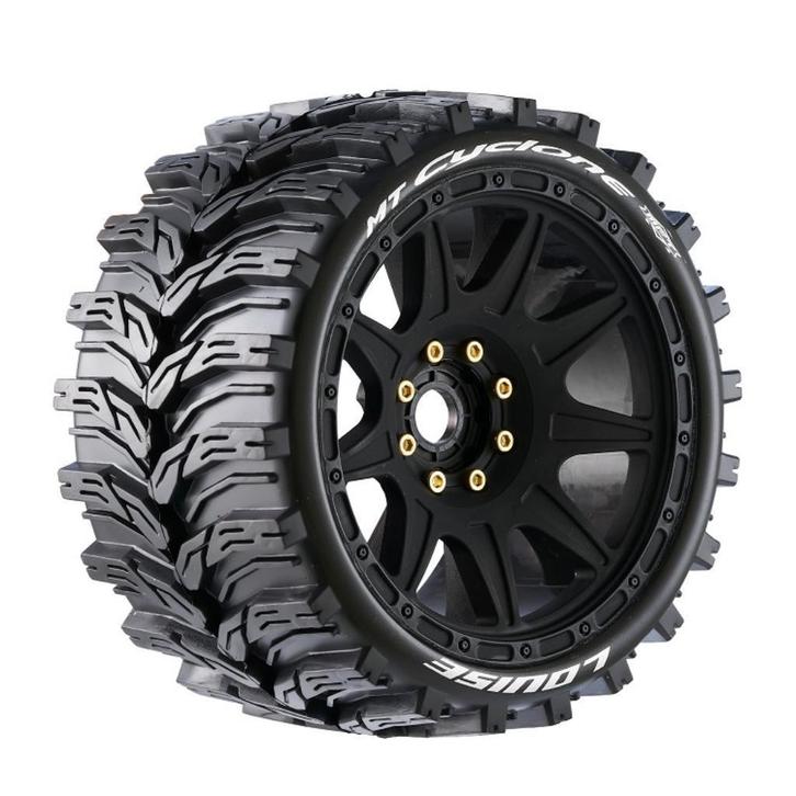 MT-Cyclone MFT zacht op zwarte velg 17mm (0 en 1/2 Offset) L, Hobby en Vrije tijd, Modelbouw | Radiografisch | Overige, Nieuw