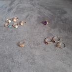 Diverse ringen, nauwelijks gedragen, Sieraden, Tassen en Uiterlijk, Ringen, Ophalen of Verzenden, Dame, Goud, Kleiner dan 17