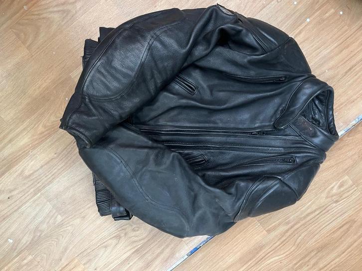 Ashman Dames schwart Leer Motorjas – Maat 38 / UK 12, Motoren, Kleding | Motorkleding, Jas | leer, Dames, Tweedehands, Ophalen