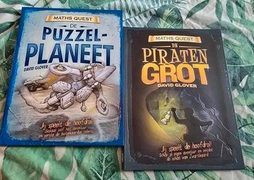 David Glover: Math Quest, de puzzelplaneet + de piratengrot beschikbaar voor biedingen