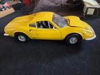 Gele Anson Ferrari 246GT 1/18 Modelauto, Hobby en Vrije tijd, Modelauto's | 1:18, Ophalen of Verzenden, Gebruikt, Auto, Anson