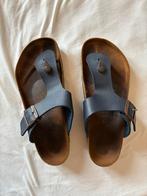 Blauwe Birkenstock slippers maat 42, Slippers, Blauw, Ophalen of Verzenden, Zo goed als nieuw