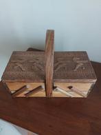 Vintage houten naaikistje., Ophalen of Verzenden