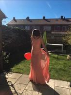 Galajurk roze lang, Kleding | Dames, Gelegenheidskleding, Ophalen of Verzenden, Zo goed als nieuw, Roze, Galajurk
