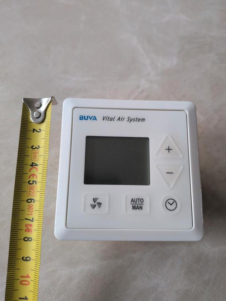 BUVA Vital Air System bediening voor mechanische ventilatie, Doe-het-zelf en Verbouw, Ventilatie en Afzuiging, Ophalen of Verzenden