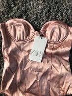 Body top soft pink ZARA - maat xs, Ophalen of Verzenden, Zo goed als nieuw, Roze, Zonder mouw