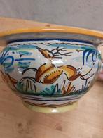 Handbeschilderde oorpot – Triana (Sevilla, Spanje), Antiek en Kunst, Ophalen of Verzenden