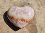 Prachtig roze aragoniet hartje, Ophalen of Verzenden, Mineraal