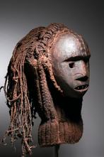 250877 Oud & zeldzaam Afrikaans Chewa masker uit Zambia., Ophalen of Verzenden
