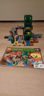 Lego minecraft 21155, Ophalen of Verzenden, Zo goed als nieuw, Complete set, Lego