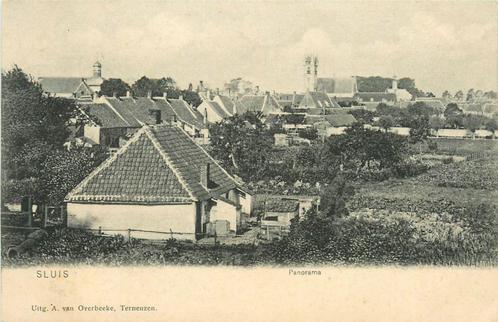 (378-281-041) Sluis Panorama, Verzamelen, Ansichtkaarten | Nederland, Zeeland, Verzenden