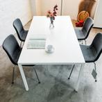 MDF Italia - Tafel - Tense - Wit - 160 x 90 - TOP conditie, Gebruikt, 50 tot 100 cm, Verzenden, 150 tot 200 cm