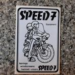 Vintage sticker toermotor weg motor Speed 7 strip, Ophalen of Verzenden, Zo goed als nieuw