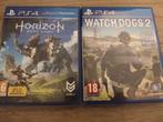 PS4 Games - Horizon, Watch Dogs 2, Last of Us, Spelcomputers en Games, Games | Sony PlayStation 4, Avontuur en Actie, Online, 1 speler
