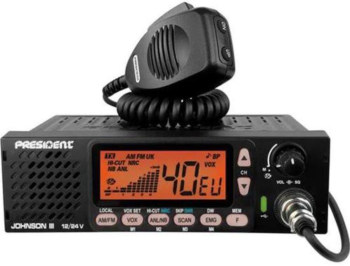 President Johnson 3 27MC 12/24V Nieuw in doos!, Telecommunicatie, Zenders en Ontvangers, Nieuw, Zender en Ontvanger, Ophalen of Verzenden