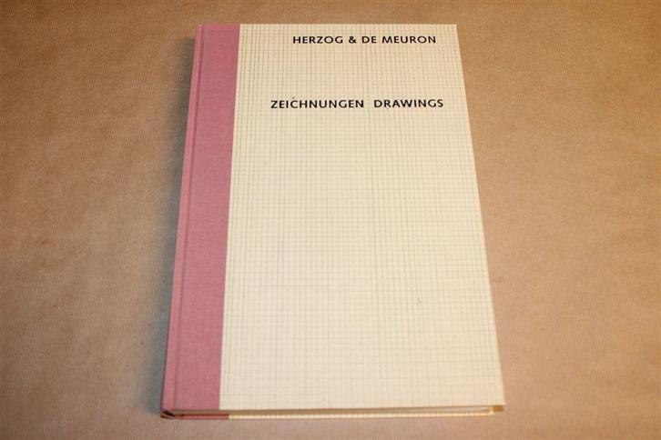 Architectuurtekeningen — Herzog & De Meuron — Zeldzaam, Boeken, Kunst en Cultuur | Architectuur, Zo goed als nieuw, Architecten