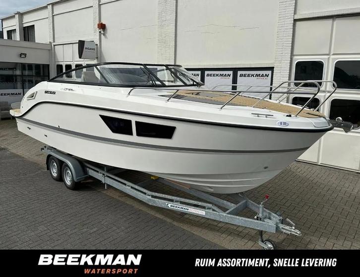 QUICKSILVER 805 Cruiser met Mercury 250 PK V8 / Aanbieding!, Watersport en Boten, Speedboten, Nieuw, 6 meter of meer, Benzine