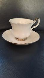 Royal Albert koffiekopje  Chantilly, Ophalen of Verzenden, Zo goed als nieuw, Porselein, Kop en/of schotel