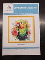 Borduur pakket nieuw: Papegaai, Ophalen of Verzenden, Nieuw, Handborduren, Borduurpakket