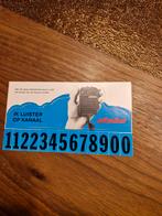 2324 Stabo Kanaal Stickers - Nieuw!, Verzamelen, Ophalen of Verzenden, Nieuw