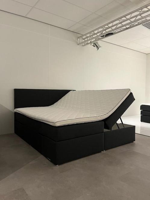 Boxspring met opbergruimte 180x200 | ruime col. uit voorraad, Huis en Inrichting, Slaapkamer | Boxsprings, Nieuw, 180 cm, 200 cm