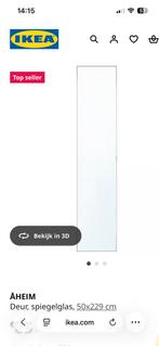 IKEA Pax Aheim Spiegeldeur 50 229, Ophalen, 200 cm of meer, 50 tot 100 cm, Glas