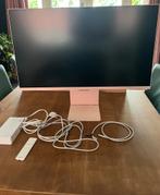 Samsung Smart Monitor M8 Roze 32 inch, Computers en Software, In hoogte verstelbaar, Samsung, LED, 60 Hz of minder