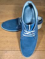 Floris van Bommel halfhoge herenschoenen maat 8 / 42, Kleding | Heren, Schoenen, Ophalen, Blauw, Floris van Bommel, Zo goed als nieuw