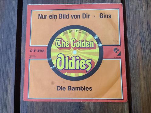 piraten single DIE BAMBIES  NUR EIN BILD VON DIR en GINA,, Cd's en Dvd's, Vinyl | Nederlandstalig, Zo goed als nieuw, Levenslied of Smartlap